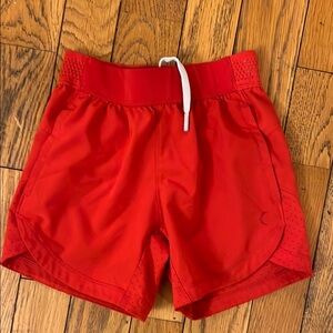 🌙 Boys Zyia Active Red Athletic Shorts